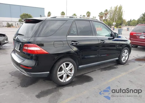 2014 Mercedes-Benz Ml 350 4Matic z USA, uszkodzony, nr VIN 4JGDA5HB7EA417565